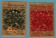 EI0080 Poster Francobollo Italia - Esposizione d'Arte Venezia 1897 - 1° emissione - A.Sezanne