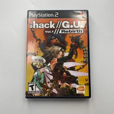.hack//G.U. Vol. 1: Rebirth - Sony PlayStation 2 - Usato - Gioco in Inglese - NT