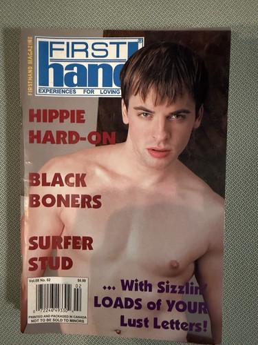 First hand gay paperback - hand, book