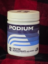 Podium Nutrition Creatina Monoidrato integratore alimentare non aromatizzato 7,05 oz 01/26