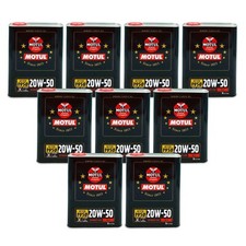 18 LITRI OLIO MINERALE MOTUL CLASSIC 20W50 MOTORE AUTO D'EPOCA 1950 1970 09MO51