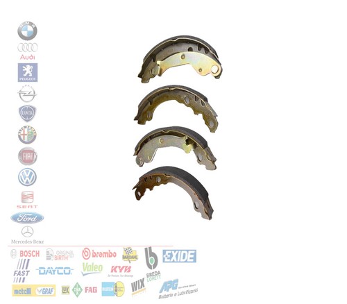 Ganasce freno posteriori fiat - ganasce,