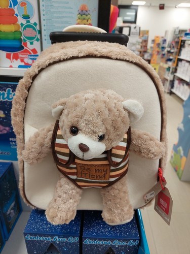 Mini trolley con peluche - trolley,