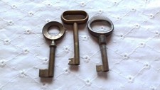 3 CHIAVI VINTAGE OTTONE VARI
