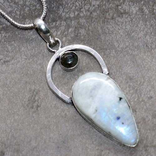 Collana gioielli labradorite