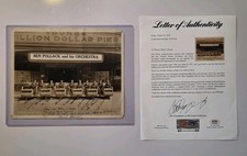 Rara foto d'epoca firmata