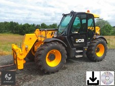 JCB Loadall Sollevatore Telescopico Manuale Officina Servizio Riparazione. 531-70 - 550-80