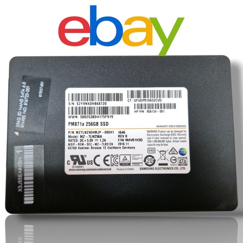 Samsung pm871a 256gb ssd - samsung,