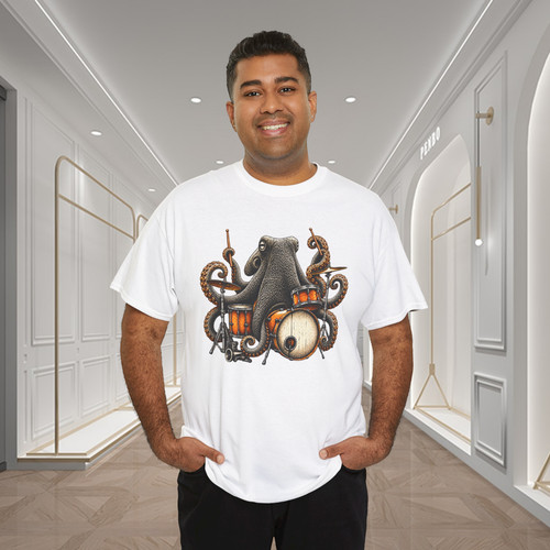 Maglietta wild octopus drummer - wild,