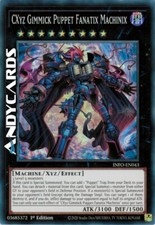 CXYZ GIMMICK PUPPET FANATIX MACHINIX (Burattino Arnese) Super R INFO EN043 • 1Ed