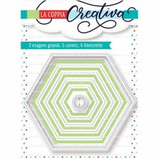 Fustelle metalliche Esagoni