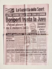 GAZZETTA DELLO SPORT 7 MAGGIO 1981 TARDELLI - BONIPERTI - SARONNI - IPSWICH-AZ