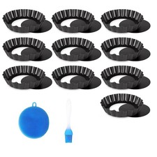 Padella per crostata 4 pollici, padelle per crostata da 4 pollici facili da usare e pulire O3A53076