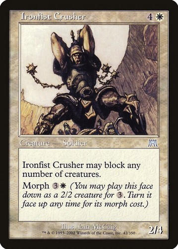Frantoio ironfist onslaught - ironfist,