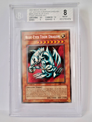 Rare yugioh blue eyes toon - yugioh,