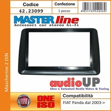 MASCHERINA AUTORADIO 2 DIN PER