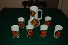 SIC, Set in ceramica, brocca e