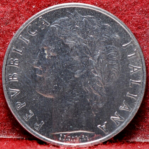 Italy 1963 100 lire - italy,, km96.1