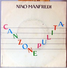 DISCO VINILE 45 GIRI CANZONE PULITA " NINO MANFREDI " BEST SOUND FONIT CETRA