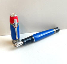 PENNA STILOGRAFICA DELTA SAMI EDIZIONE LIMITATA ARGENTO 925 ORO 18K FOUNTAIN PEN