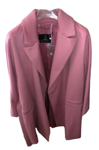 Cappotto rosa max linea - rosa,