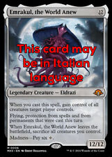 MTG EMRAKUL, THE WORLD ANEW EXC - EMRAKUL, IL NUOVO MONDO 6 - MH3 - MAGIC