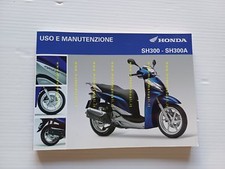 Honda SH 300 - SH 300 A 2011 manuale uso manutenzione originale ITALIANO