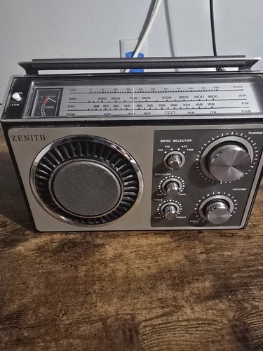 Radio portatile vintage zenith - vintage,
