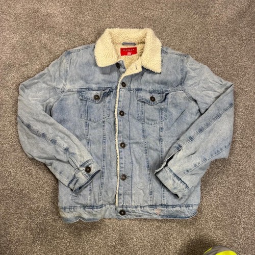 Guess giacca camionista denim - guess,