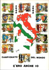 Football postcard world