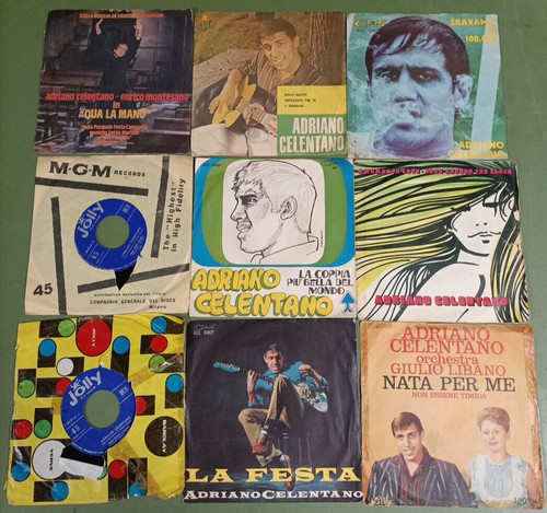 Lotto adriano celentano - adriano, 7"