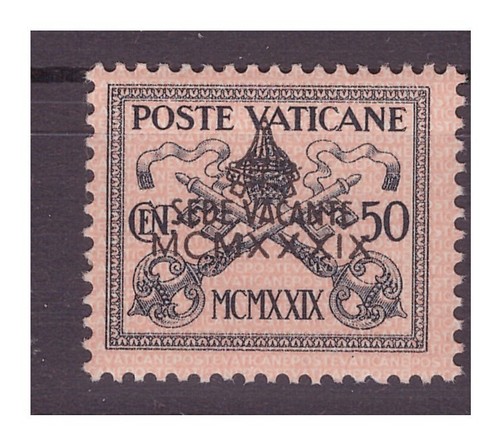 Vaticano 1939 sede vacante - ,