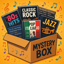 Lotto Mystery Box 25 CD Musicali Usati – Pop Rock Jazz Italia Anni '80/'90