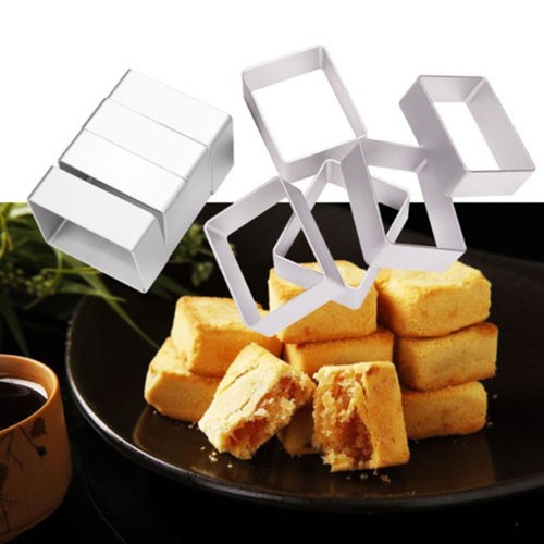 Pezzi acciaio inox biscotti - 10,