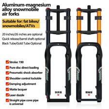 Forcella pneumatica bici neve