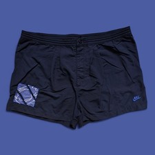 Nike Challenge Court Andre Agassi Vintage 90s Y2k Tennis Shorts Size XL Black