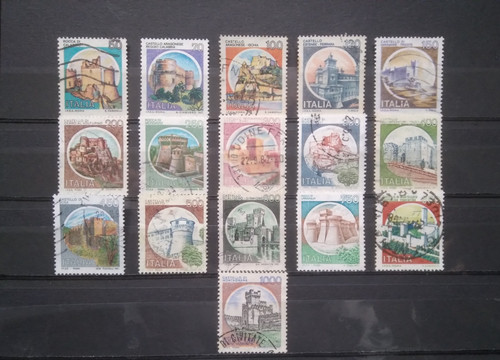Francobolli italia serie - italia,