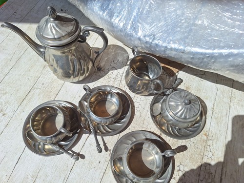 Set the caffè - caffè, peltro