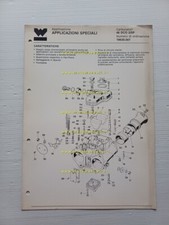 Weber carburatori Applicazioni Speciali 48-50-55 DCO 2.SP catalogo ricambi orig.