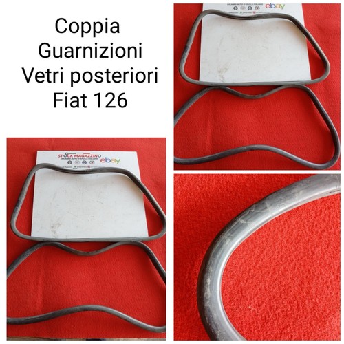 Coppia guarnizioni vetri - coppia,