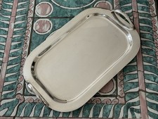 Lino Sabattini Vassoio 50cm Placcato In Argento Design Italiano Anni ‘70