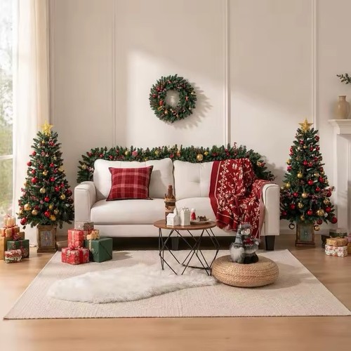 Set natale artificiale - artificiale, 2
