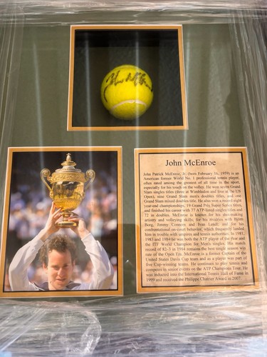 Palla tennis firmata john - da,