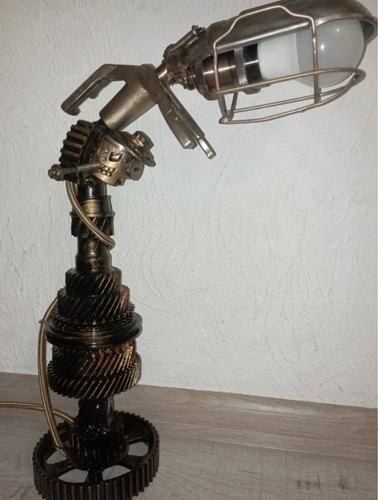 Lampada tavolo metallo - tavolo, in