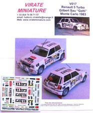 V017 RENAULT 5 TURBO RALLYE