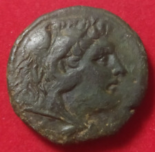 GRECHE BRUTTIUM 213-207 a.C.  SESTANTE O DOPPIA' UNITA BRONZO AE MONETA BB+