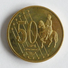 Malta 50 Cent 2003 Specimen