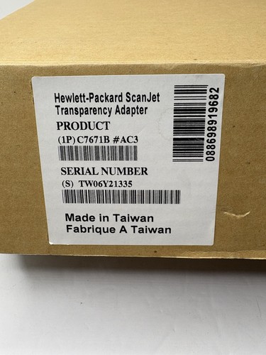 Hewlett packard scanjet xpa - packard,