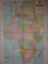4 Cartine geografiche anni '40 dell'Ente Geografico Italiano.