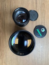 Makinon 135 mm 2,8, 200 mm 3.3 lenses for Canon FD mount